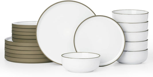 Famiware Nature Plates and Bowls Set for Elegant Dining
