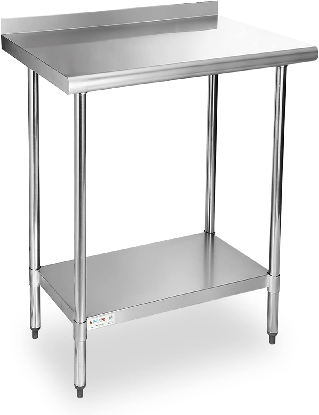 STABLEINK NSF Stainless Steel Table for Kitchen and Garage Use