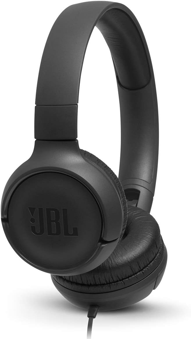 JBL Tune 500 On-Ear Headphones - Pure Bass Sound