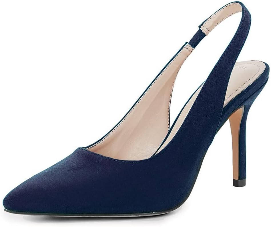 Womens Slingback Pointed Toe Stiletto Pumps for Every Occasion
