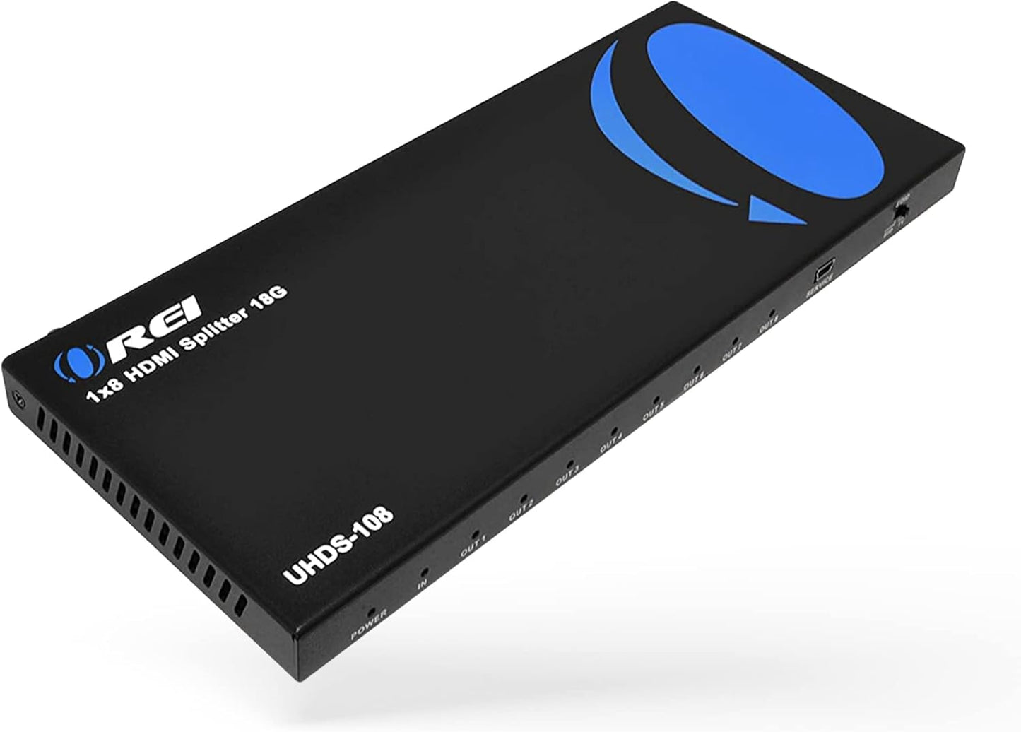 OREI 4K 1 in 8 Out HDMI Splitter for Ultra HD Displays