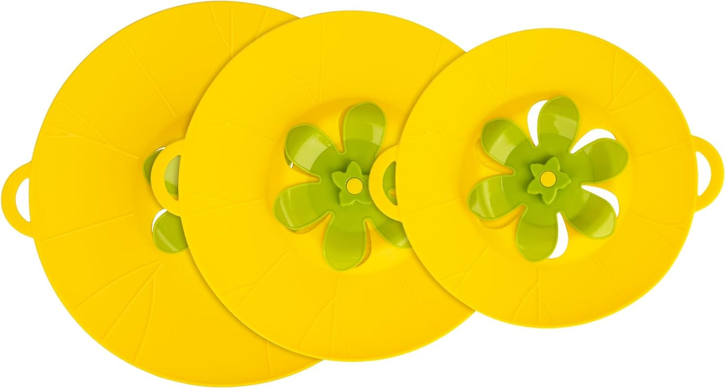 Uprony Silicone Spill Stopper Trio - Kitchen Essential!
