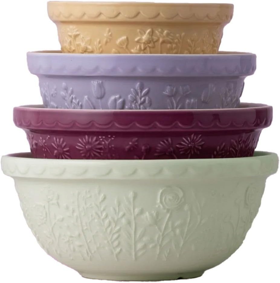 Mason Cash In The Meadow 4-Piece Mixing Bowl Set for Every Kitchen