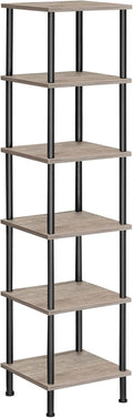Corner Shelf 6-Tier Corner Rack for Small Spaces - Tall Storage