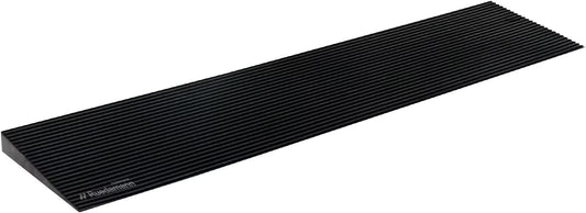 Ruedamann 1.2in Rise Rubber Threshold Ramp for Wheelchairs