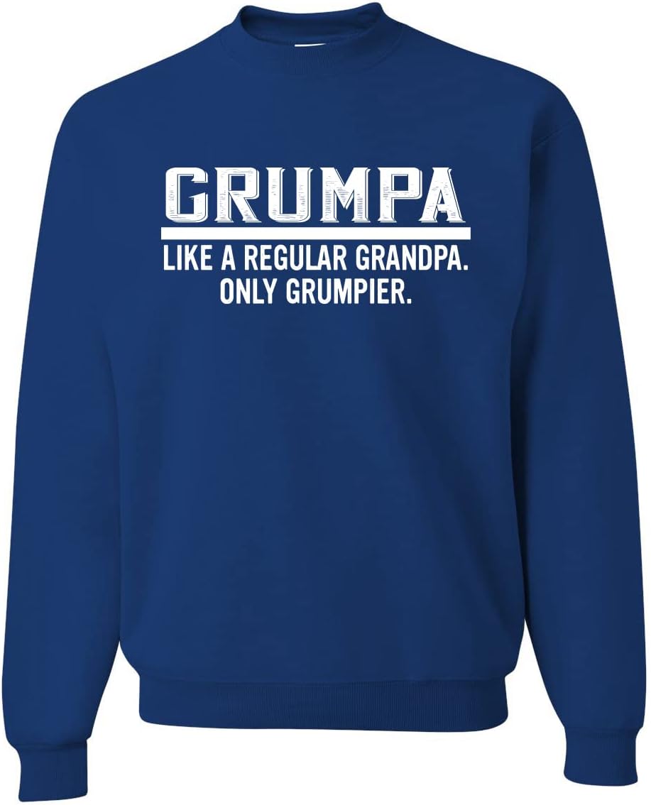 Grumpa Like A Regular Grandpa Only Grumpier Funny Sweatshirt