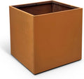 Corten Steel Planter Box for Outdoor Garden and Patio Use
