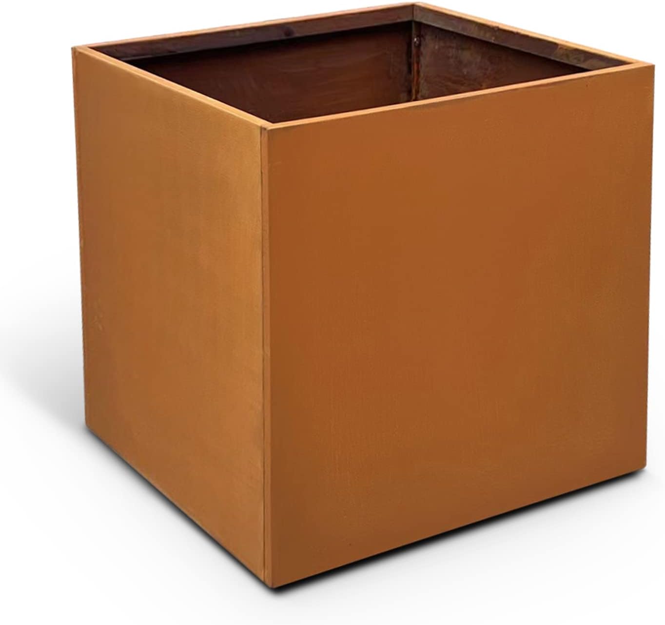 Corten Steel Planter Box for Outdoor Garden and Patio Use