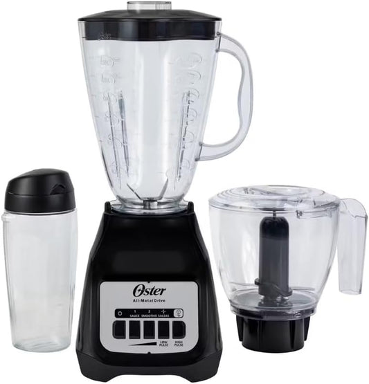 Oster 3-in-1 Blender: Blend, Chop, & Go
