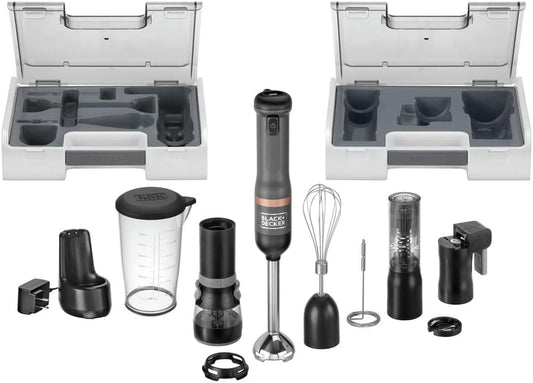 Black+Decker Cordless Kitchen Wand Blender - 6in1 Multi Tool