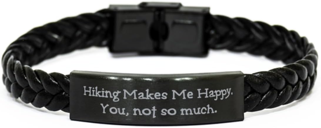 Hiking Happiness Bracelet - Perfect Gift for Outdoor Enthusiasts