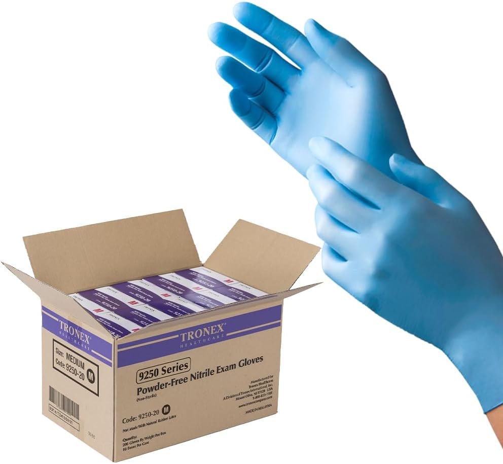 TRONEX XS - 2XL Nitrile Gloves for Medical and Home Use