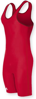 adidas Boy's Solid Singlet - Lightweight Wrestling Singlet