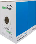 Cat5e Solid Bulk Ethernet Cable 1000ft - Reliable Indoor Networking