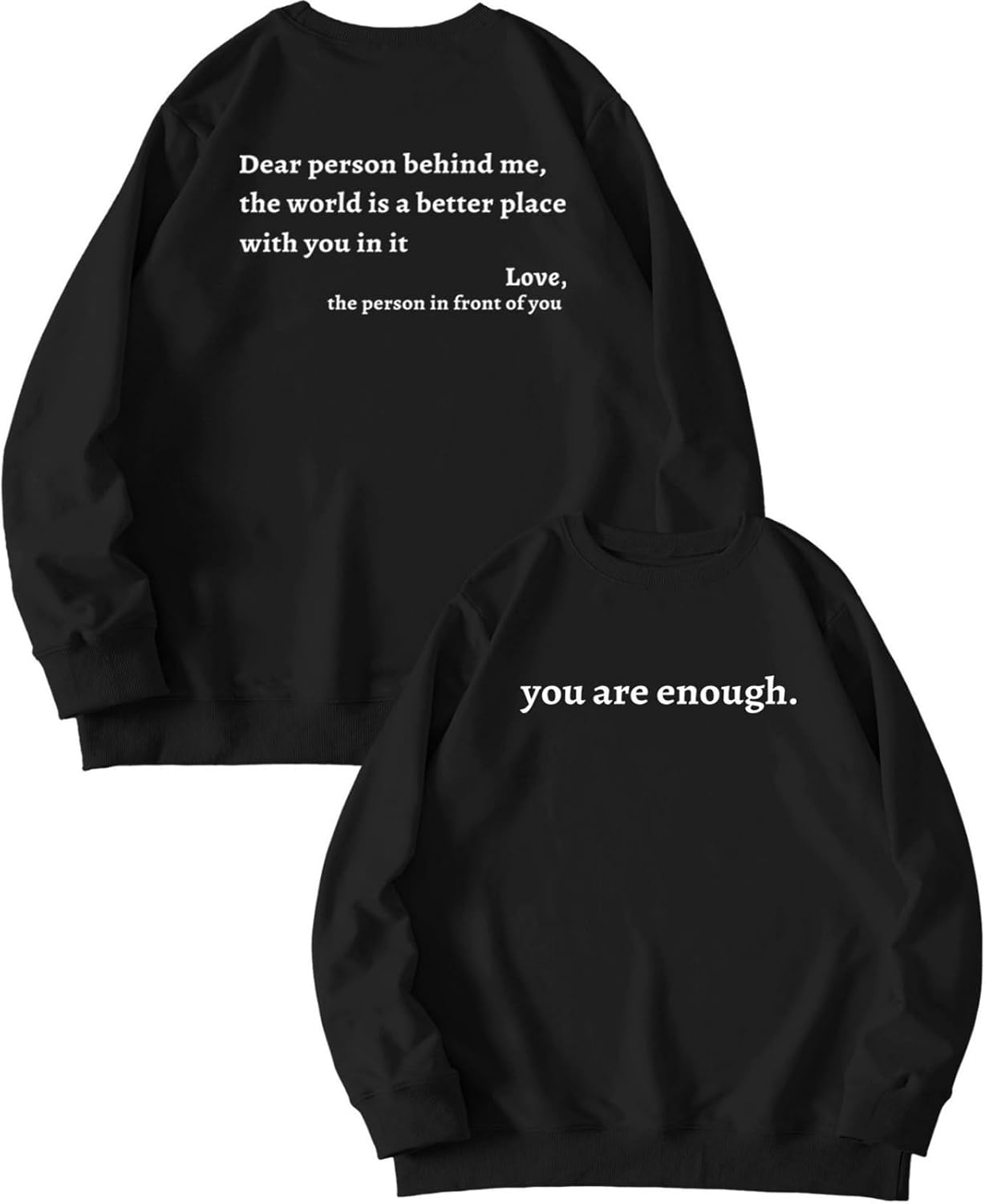 You Are Enough: Empowering Cocadong Crewneck