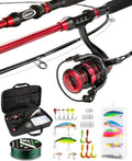 Telescopic Fishing Rod & Reel Combo Kit - Compact Travel Pole