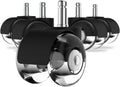 Minewill 2 Heavy Duty Office Chair Wheels - Silent & Safe Roll, 2200Lbs Capacity