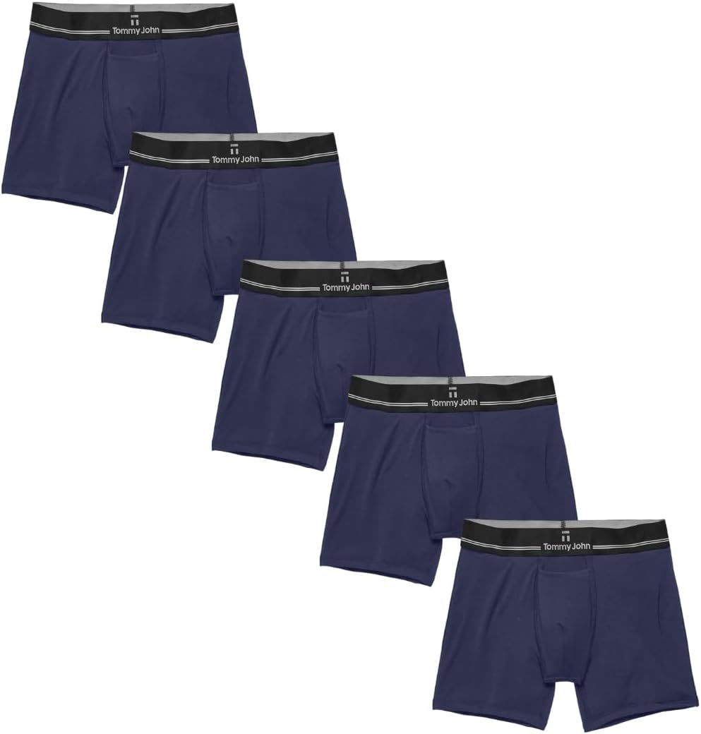 Tommy John Men's Trunk 4 Underwear for Unmatched Comfort