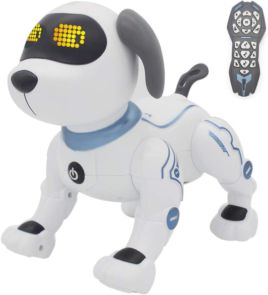 Fisca RC Robot Dog Toy - Interactive Stunt Puppy!