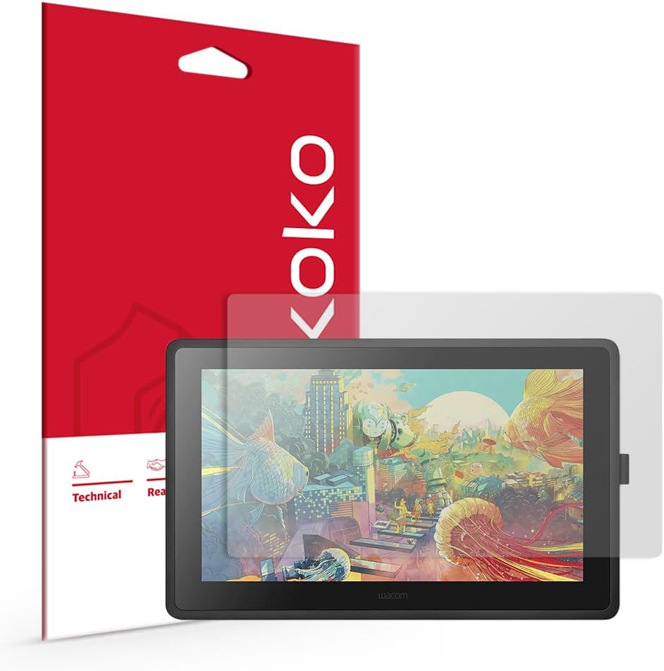 skoko Anti Glare Matte Screen Protector for Wacom Cintiq 22