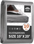 Heavy Duty Waterproof Tarp Cover 10x20 Feet for All Needs