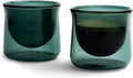 FLUR Espresso Glasses Set of 2 - Double-Walled 3oz Espresso Cups