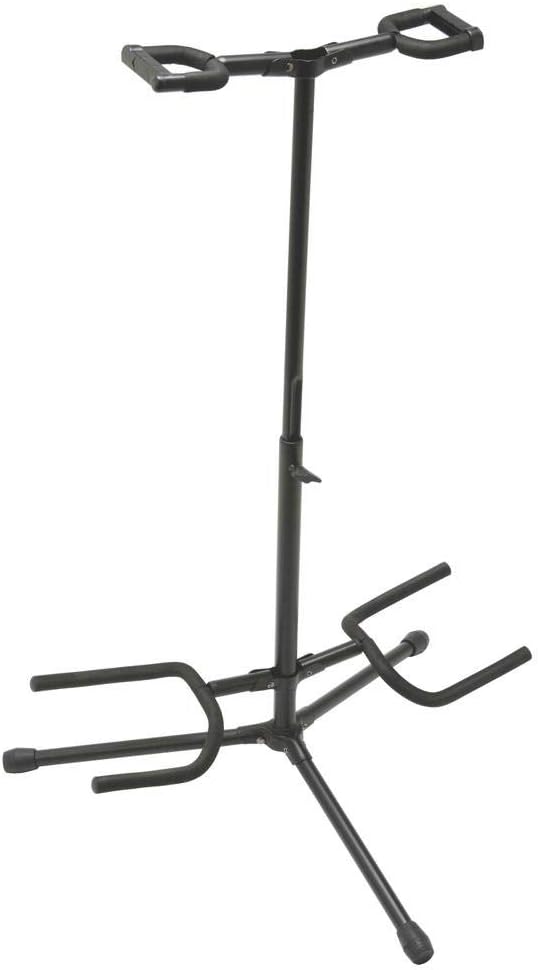 On-Stage GS7221BD Double Guitar Stand - Deluxe Foldable Design