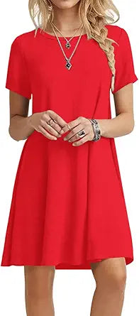 2023 Women's Summer Short Sleeve Casual Dresses for All Occasions