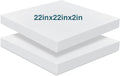 Frienda 2 Pack 2 in x 26 in x 26 in Upholstery Foam Cushions - Replace