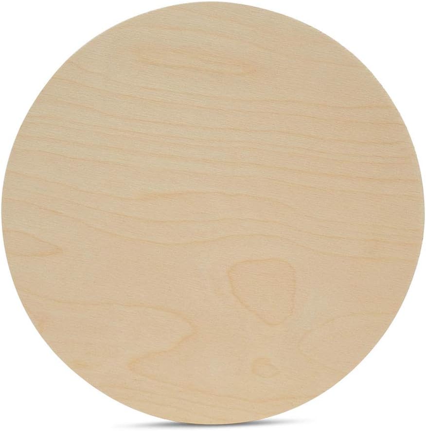 Wood Circles 20 Inch Thick Birch Plywood Discs for Crafts