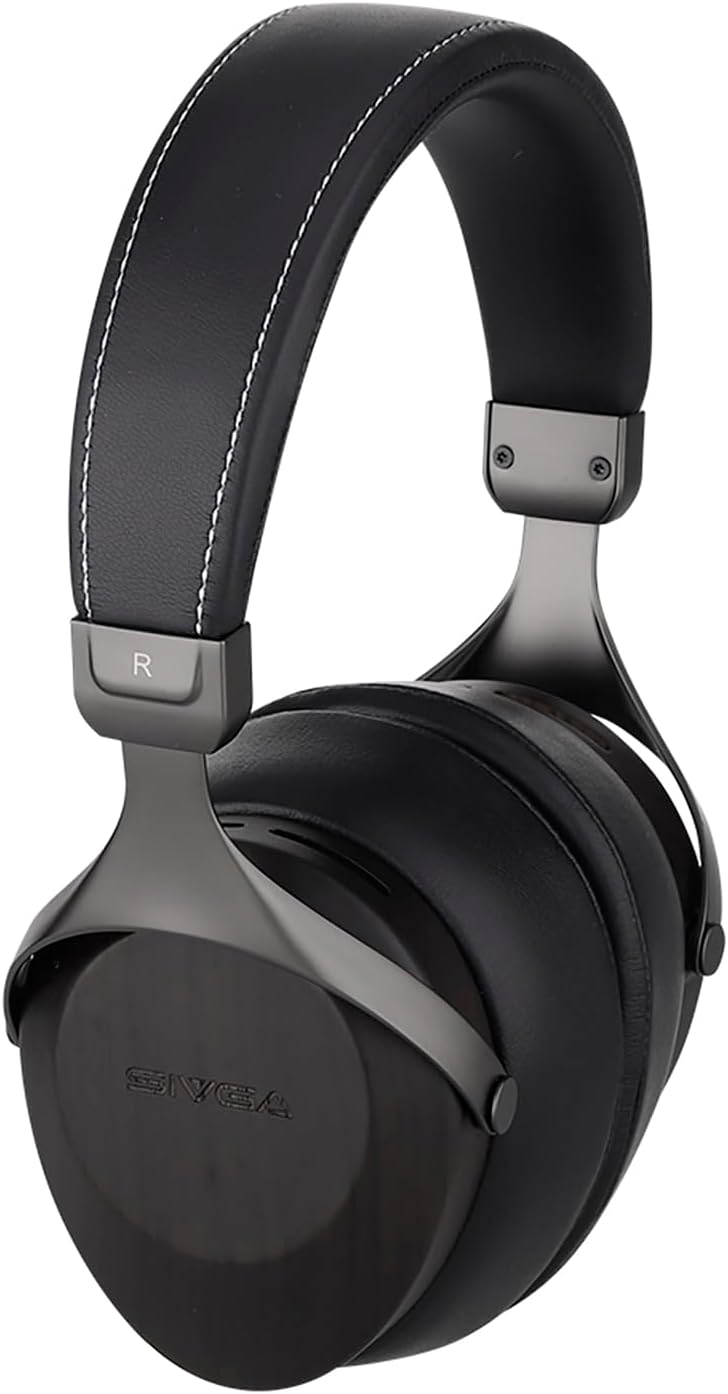 SIVGA SV021 Robin Classic Zebrano Wooden Over-Ear Headphones
