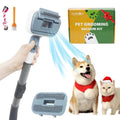 Dog Cat Brush for Shedding and Grooming - Vacuum Compatible Pet
