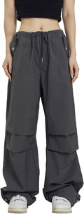 Parachute Pants for Girls Y2K Cargo Trousers - Baggy Cargo Style