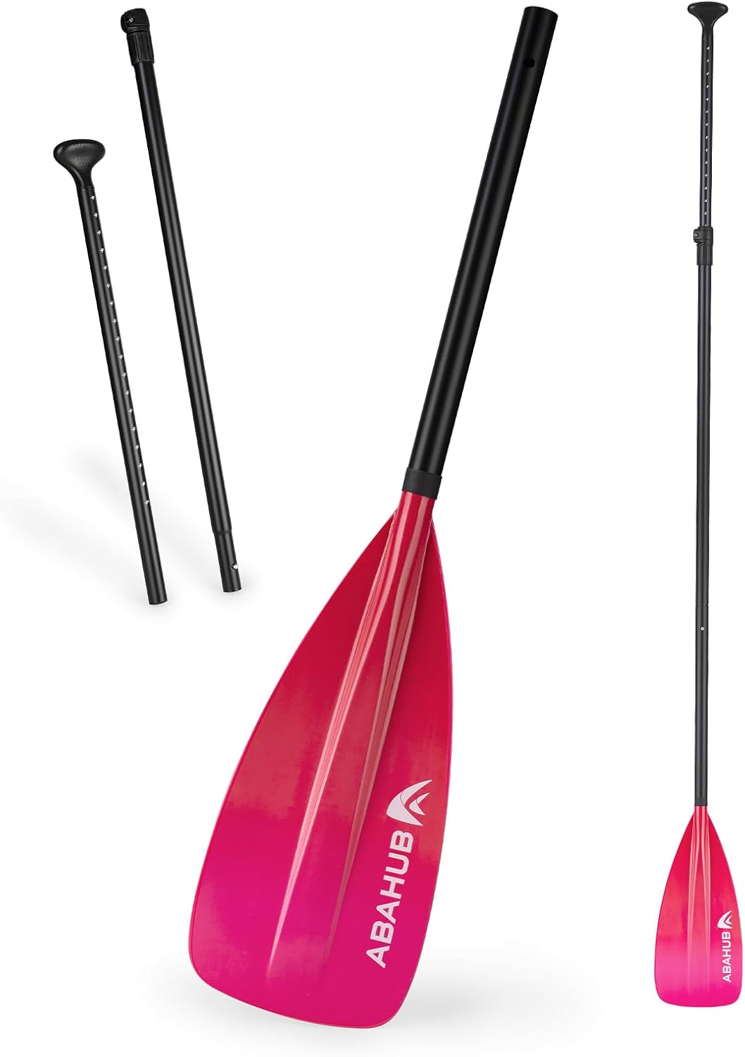 Abahub SUP Paddle - Lightweight Adjustable 3 Piece Oars for Paddling
