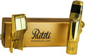 Paititi Professional Gold Plated Alto Saxophone Metal Mouthpiece #5