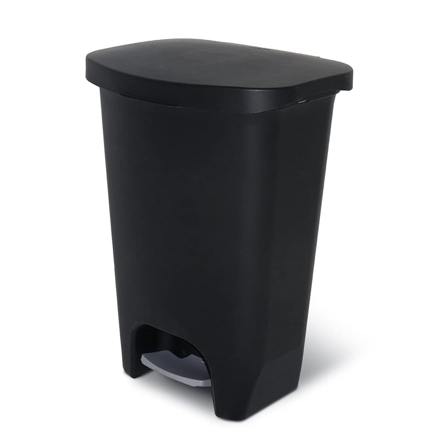 Glad 13 Gallon Trash Can with Odor Protection and Step On Pedal