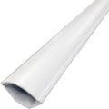 Small Corner Duct Cable Raceway 5 ft White - 3 Pack