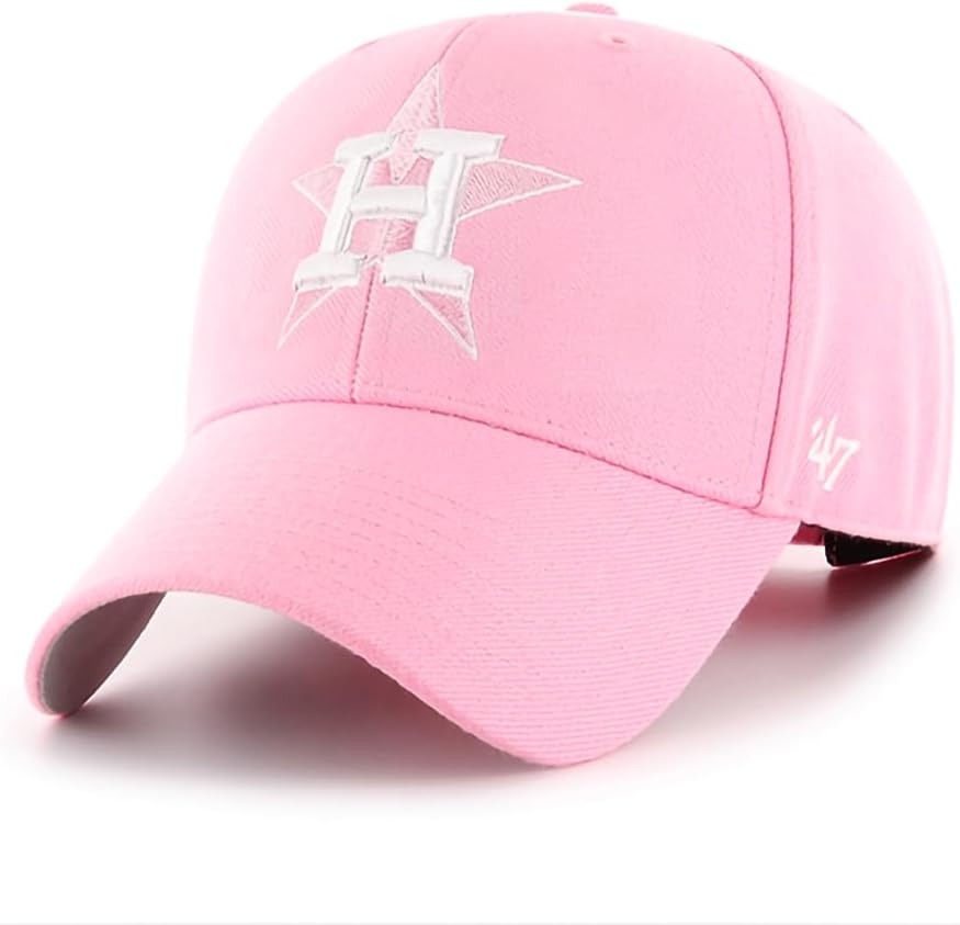 Houston Astros Rose Pink Primary Logo MVP Adjustable Hat Review