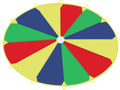 Play Parachute 16 ft with 12 Handles for Kids - Cooperative Play