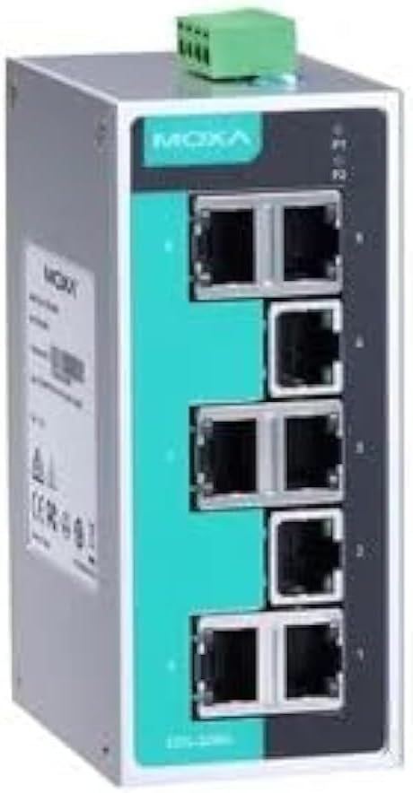 MOXA EDS-208A Unmanaged Ethernet Switch for Rugged Environments