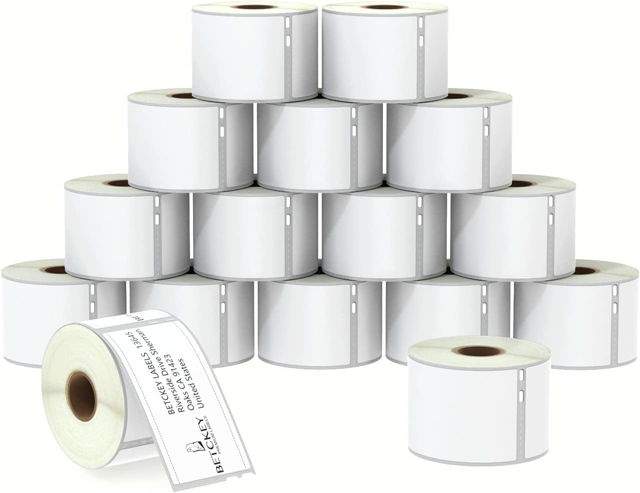 Multipurpose Labels for DYMO 30324/30258 by BETCKEY - 16 Rolls