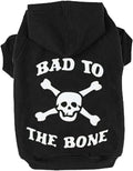 EXPAWLORER Dog Hoodie - Bad to The Bone Lettered Sweatshirt