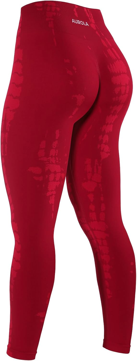 AUROLA Serpent Snake Seamless Scrunch Workout Leggings Review