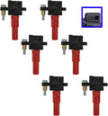 TRQ Ignition Coil Set Compatible with Subaru H6 Engines - Direct Fit