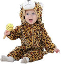 MICHLEY Unisex Baby Animal Costume Hooded Romper for Winter