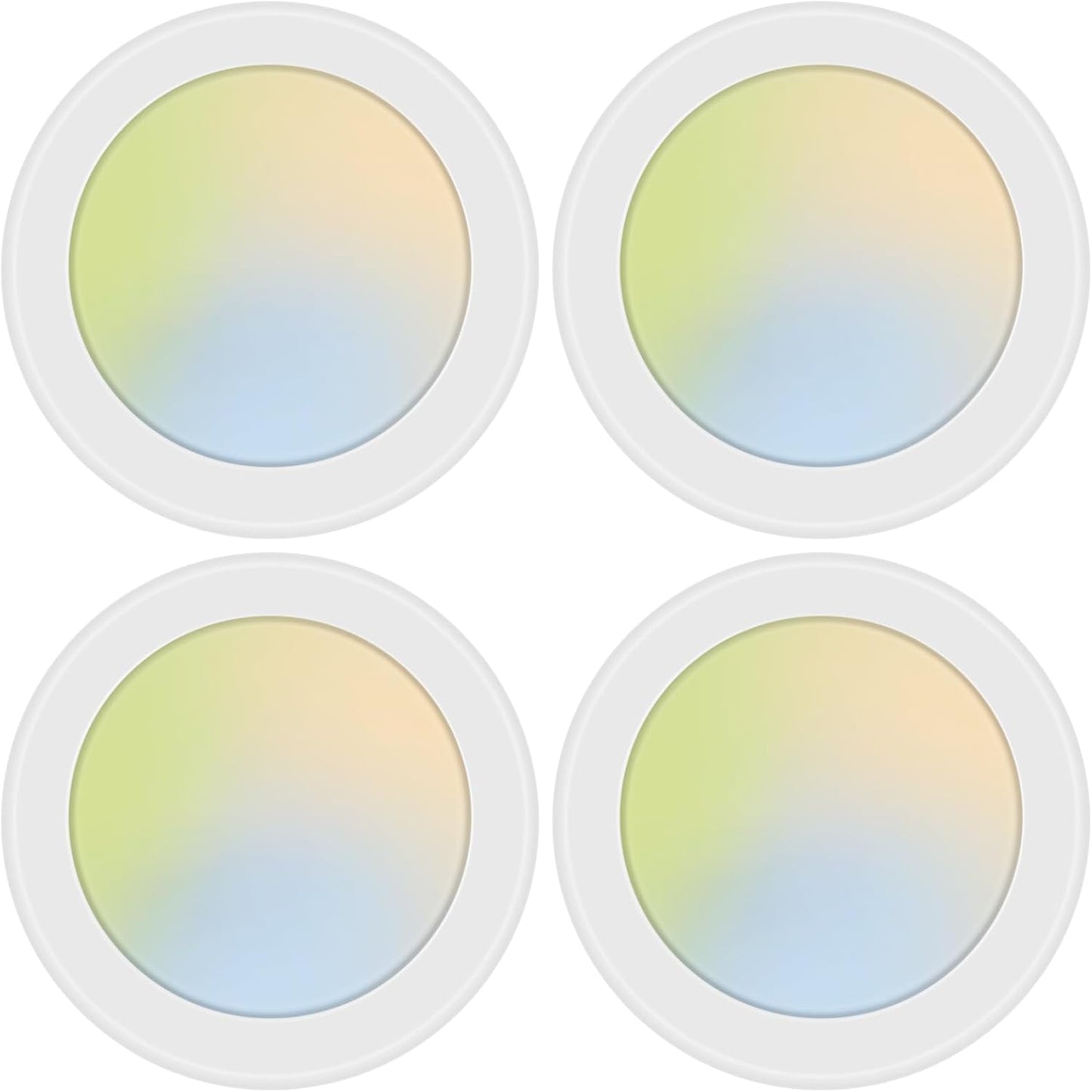 5CCT 6 Inch LED Disk Light - Dimmable Flush Mount Ceiling Lights