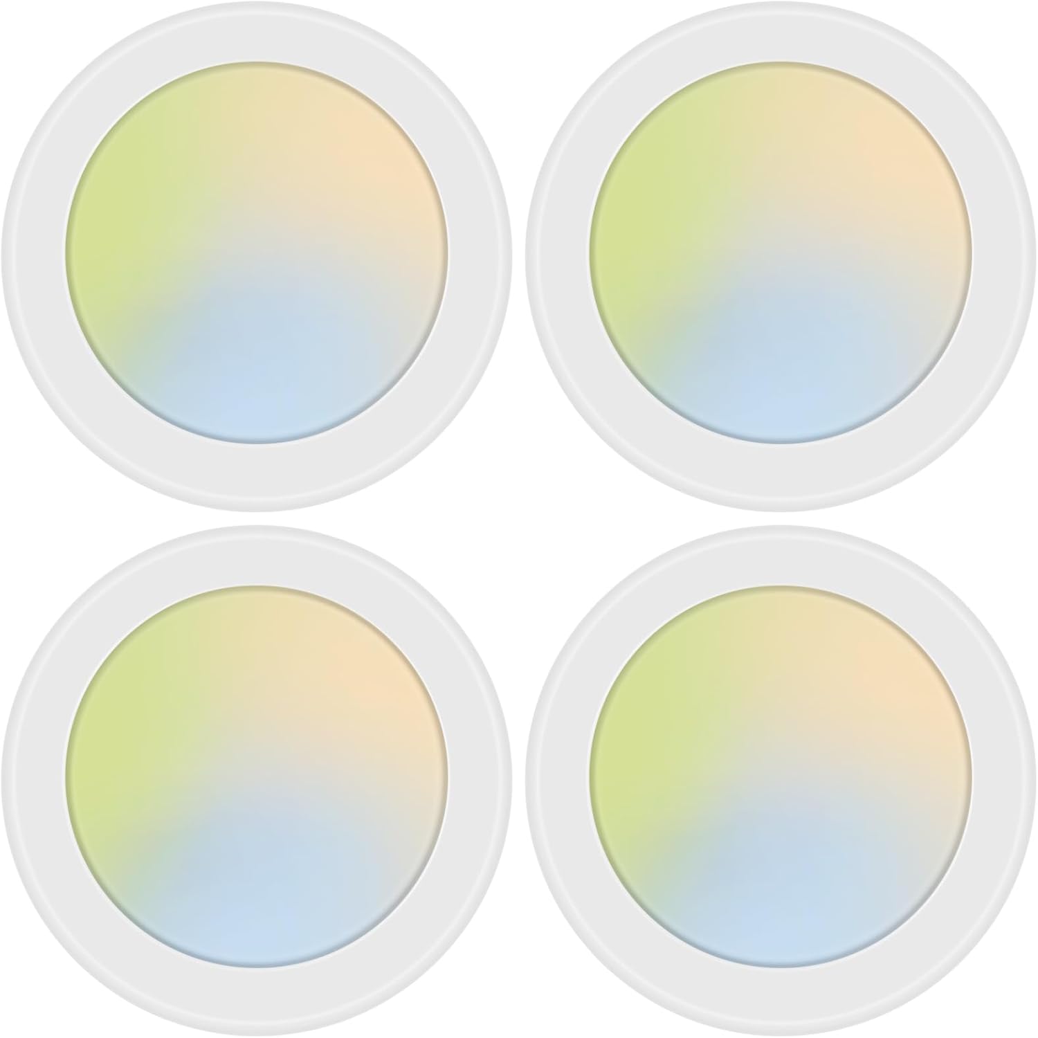 5CCT 6 Inch LED Disk Light - Dimmable Flush Mount Ceiling Lights