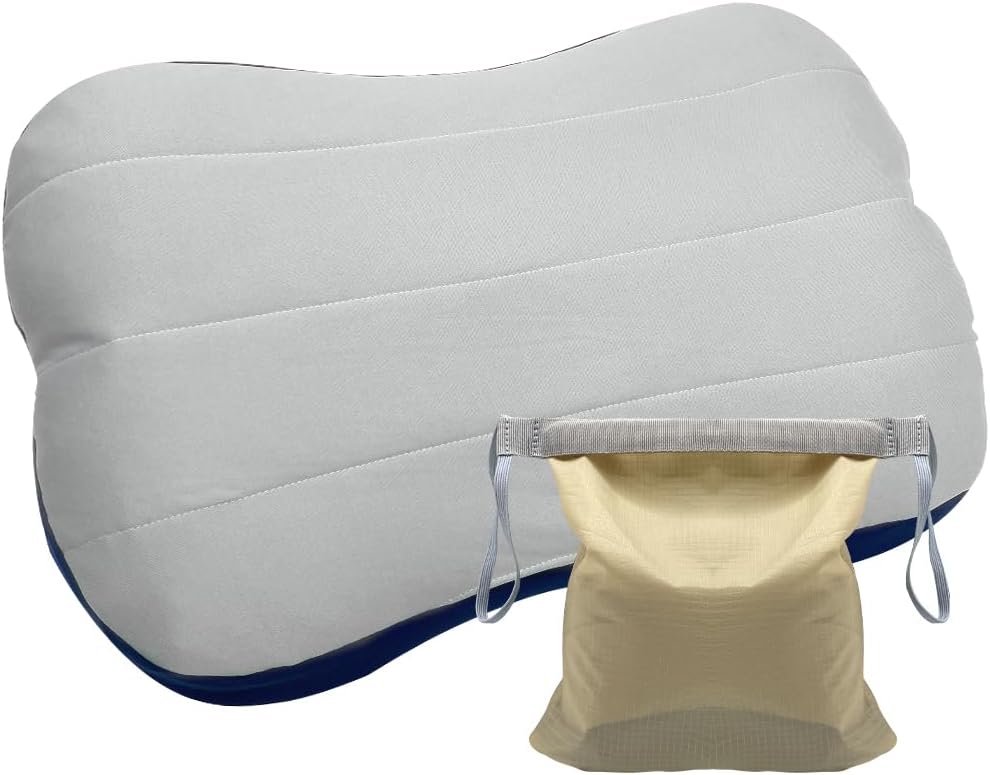 Ultralight Inflatable Camping Pillow - Neck & Lumbar Support