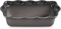 Le Creuset Stoneware Heritage Fluted Loaf Pan, 9 in - Even Baking