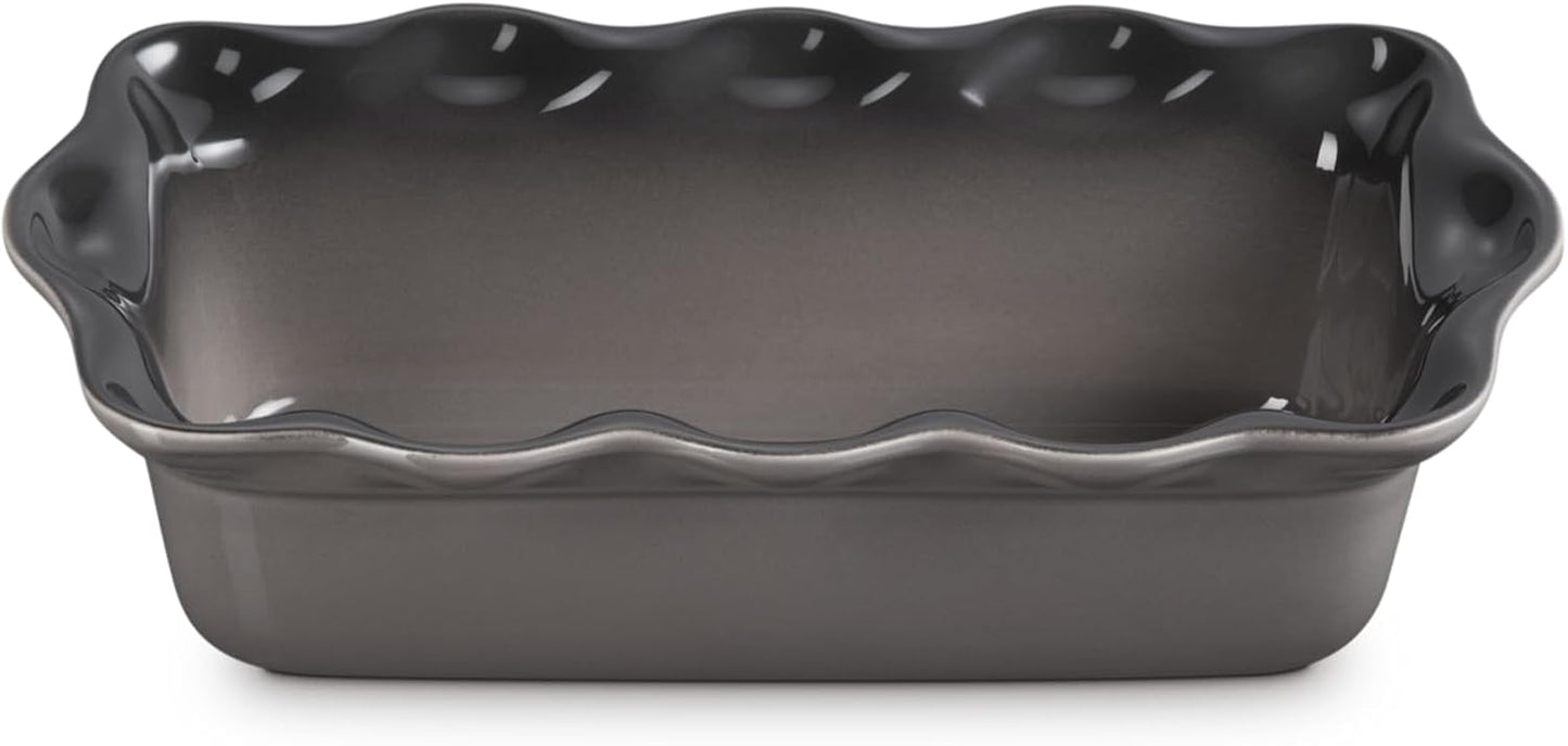 Le Creuset Stoneware Heritage Fluted Loaf Pan for Perfect Baking